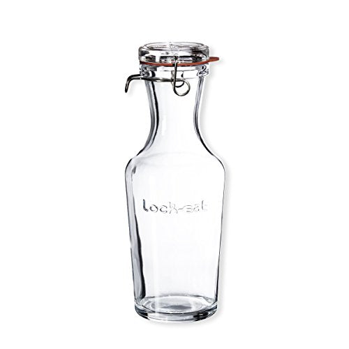 Bormioli Lock Eat Caraffa, Vetro, Trasparente, 28 x 10 x 10 cm
