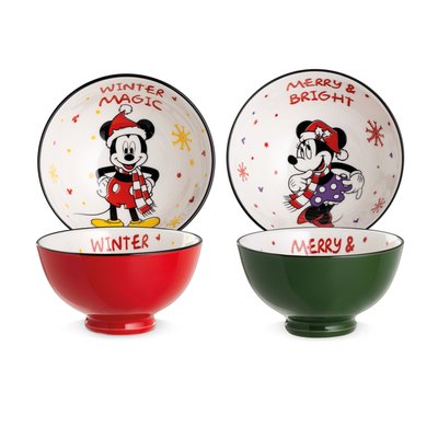 SET 2 COPPETTE W.M. MICKEY MOUSE & MINNIE MOUSE ML 300