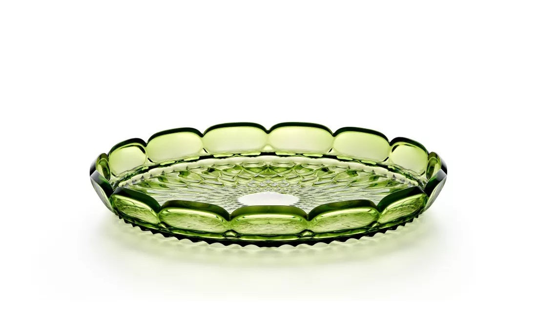 VASSOIO TONDO PICCOLO VANITY (ISCC+) Verde Ninfea