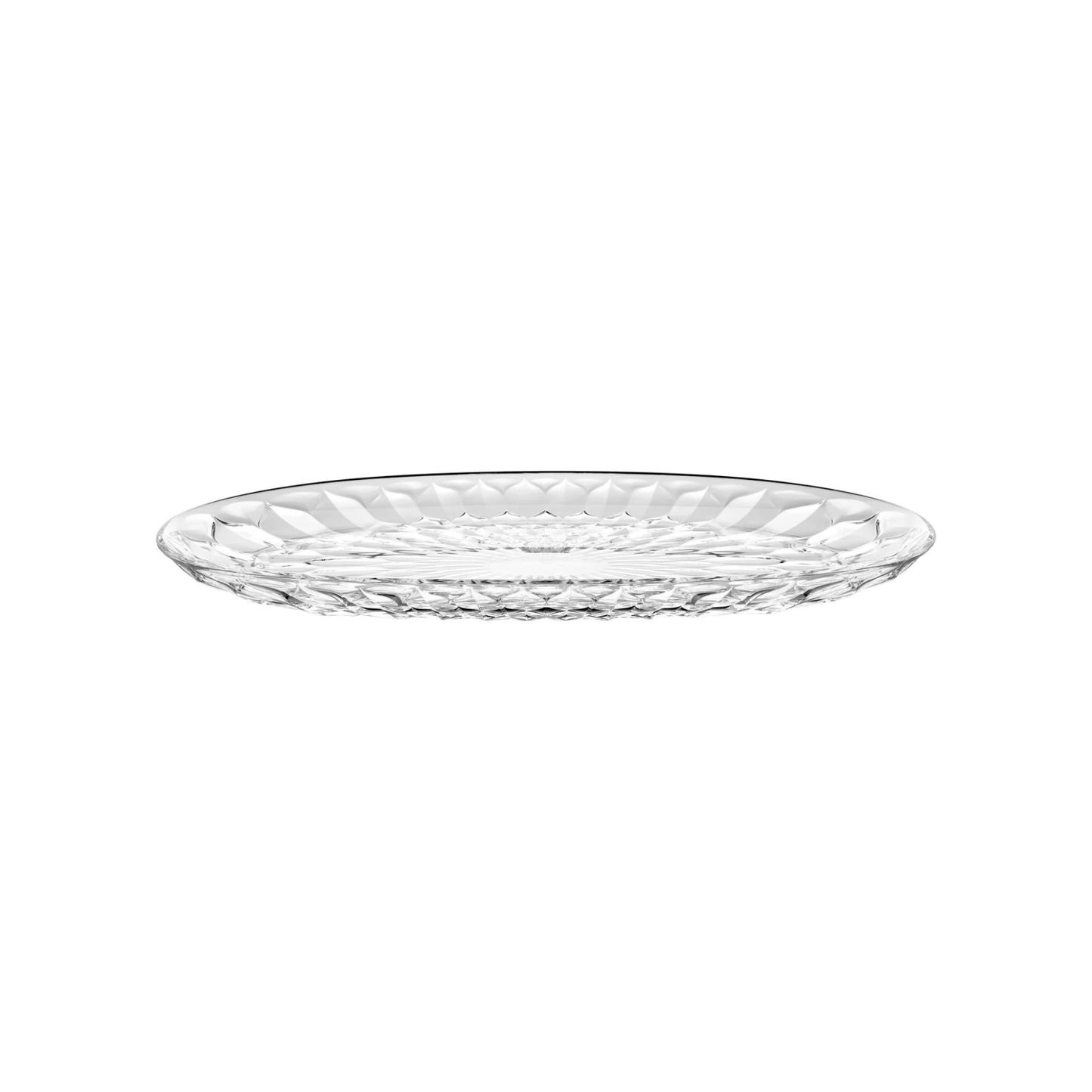 VASSOIO OVALE GRANDE VANITY (ISCC+) Trasparente