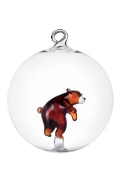 palla di Natale orso bruno