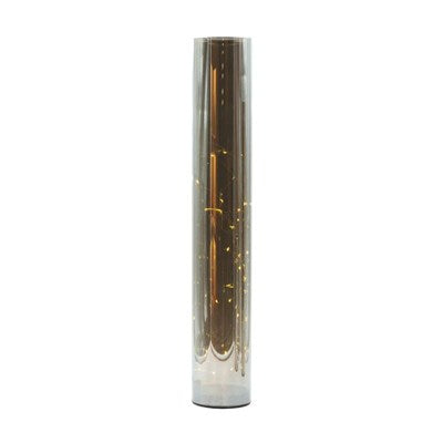 BICCHIERE LED IN VETRO H.70
