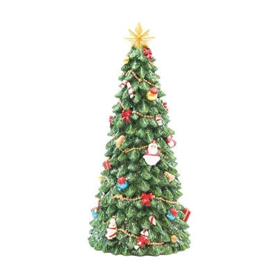 CARILLON A MOLLA ALBERO IN RESINA H.21