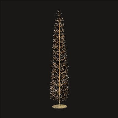 ALBERO 1224LED IN METALLO H.210