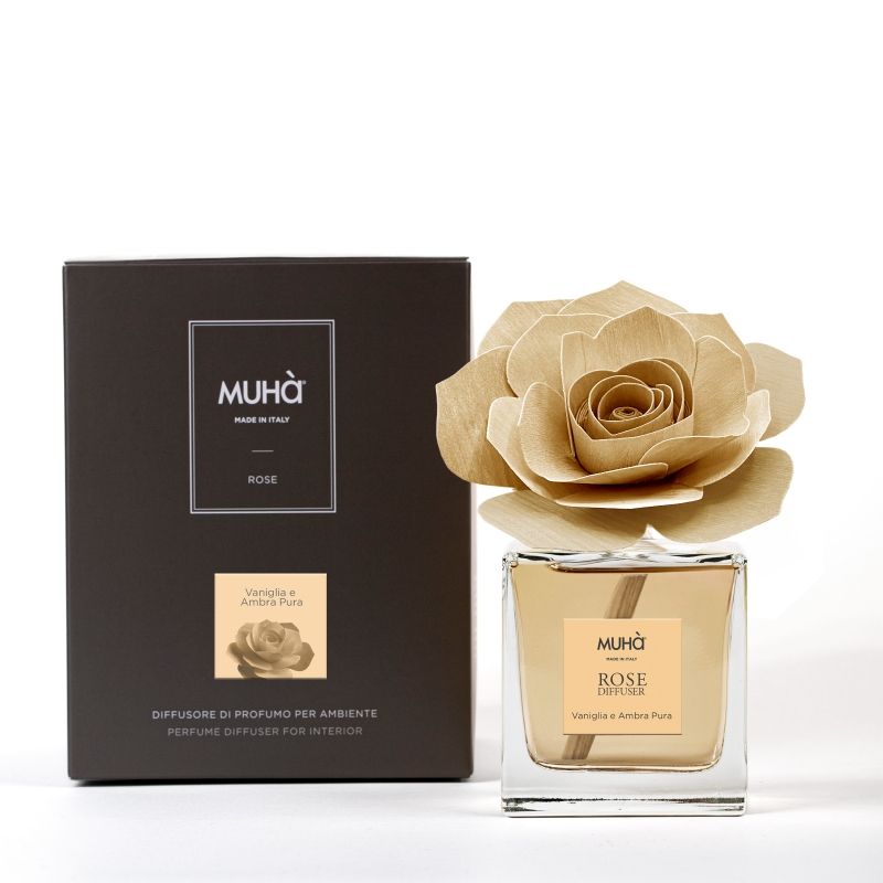 ROSA NATURAL 100ML VANIGLIA E AMBRA PURA