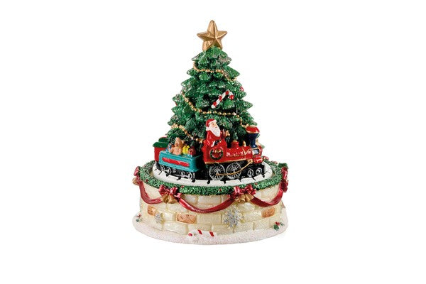 ALBERO DI NATALE CON CARILLON E MOVIMENTO