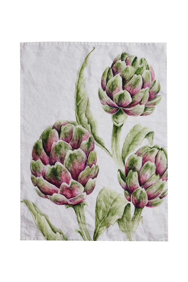 CANOVACCIO 50X68 BCO CARCIOFI