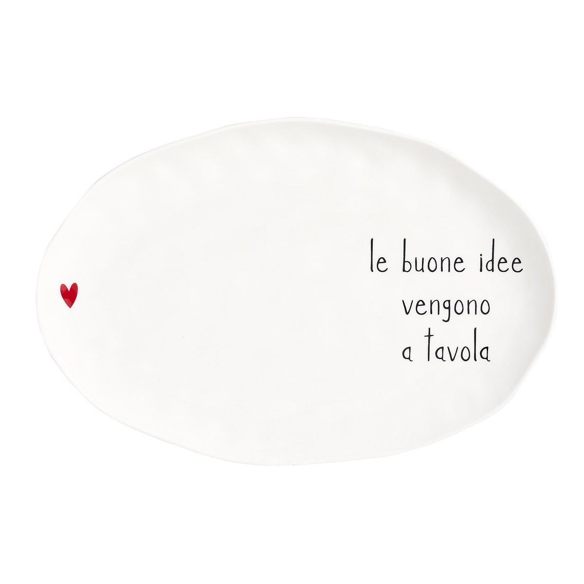 PIATTO OVALE LE BUONE IDEE 36.6X24.5CM