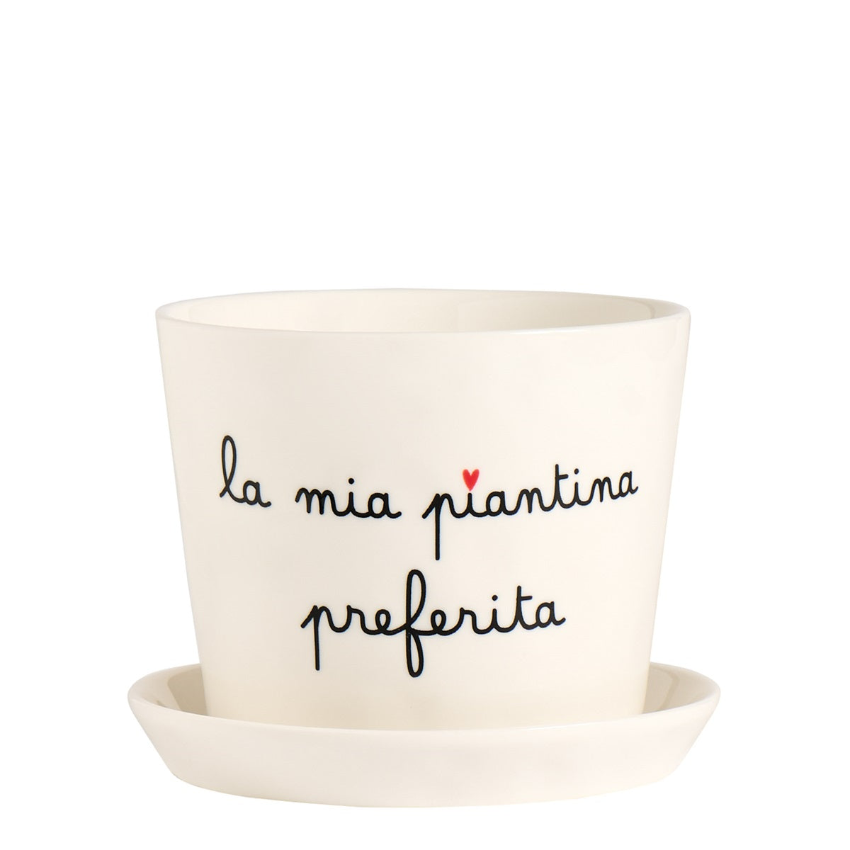 VASO D15X12CM LA MIA PIANTINA PREFERITA