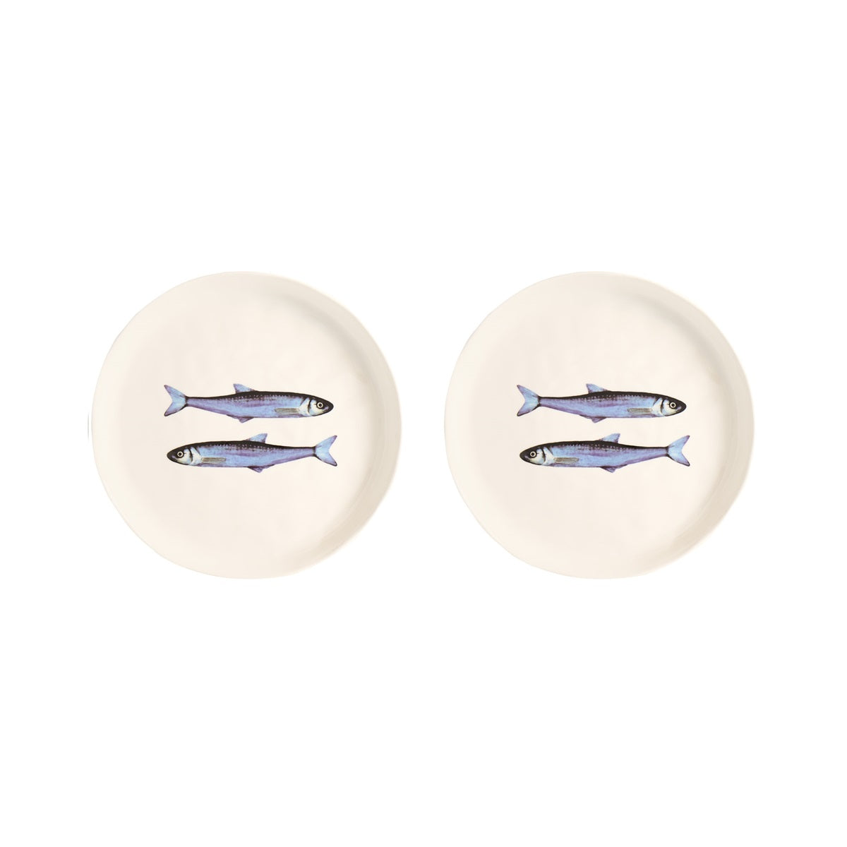 SET 2 PIATTI FRUTTA SARDINE