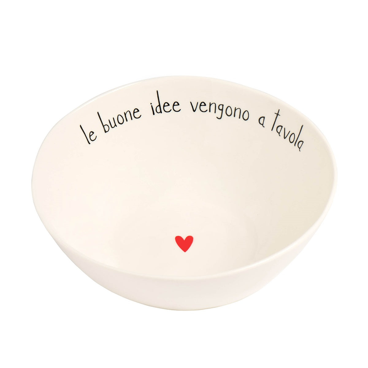 INSALATIERA D.20X7.8CM LE BUONE IDEE VENGONO A TAVOLA