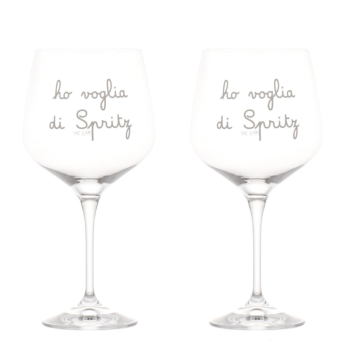 SET 2 CALICI HO VOGLIA DI SPRITZ 82CL