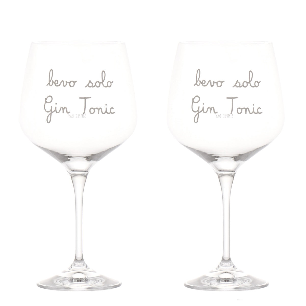 SET 2 CALICI BEVO SOLO GIN TONIC 82CL