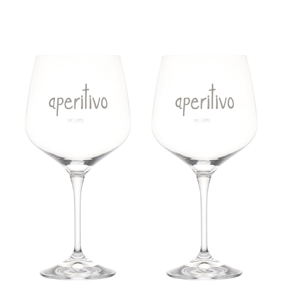 SET 2 CALICI APERITIVO 82CL