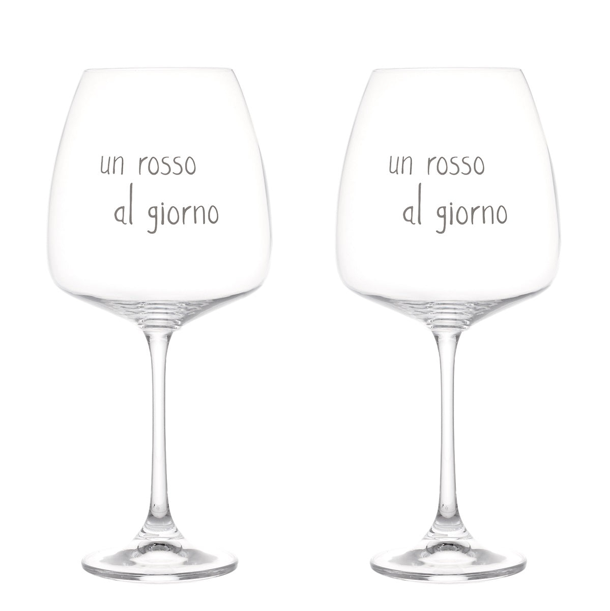 SET 2 CALICI 77CL UN ROSSO AL GIORNO