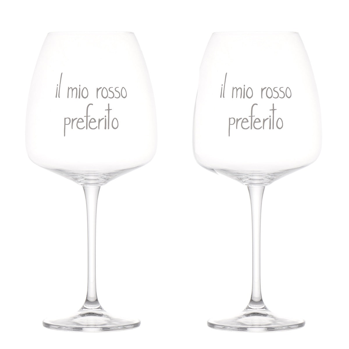 SET 2 CALICI 77CL IL MIO ROSSO PREFERITO