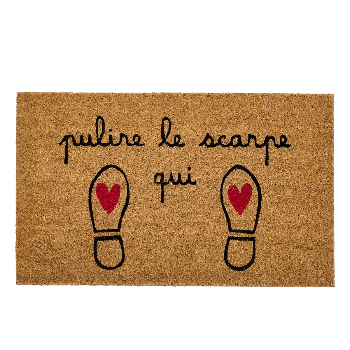 ZERBINO PULIRE LE SCARPE QUI 45x75CM