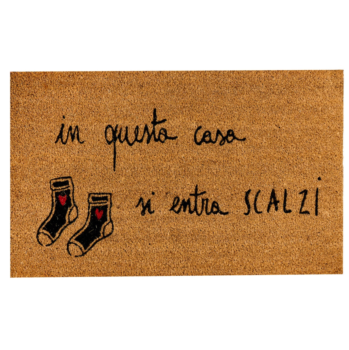 ZERBINO SI ENTRA SCALZI 45x75CM