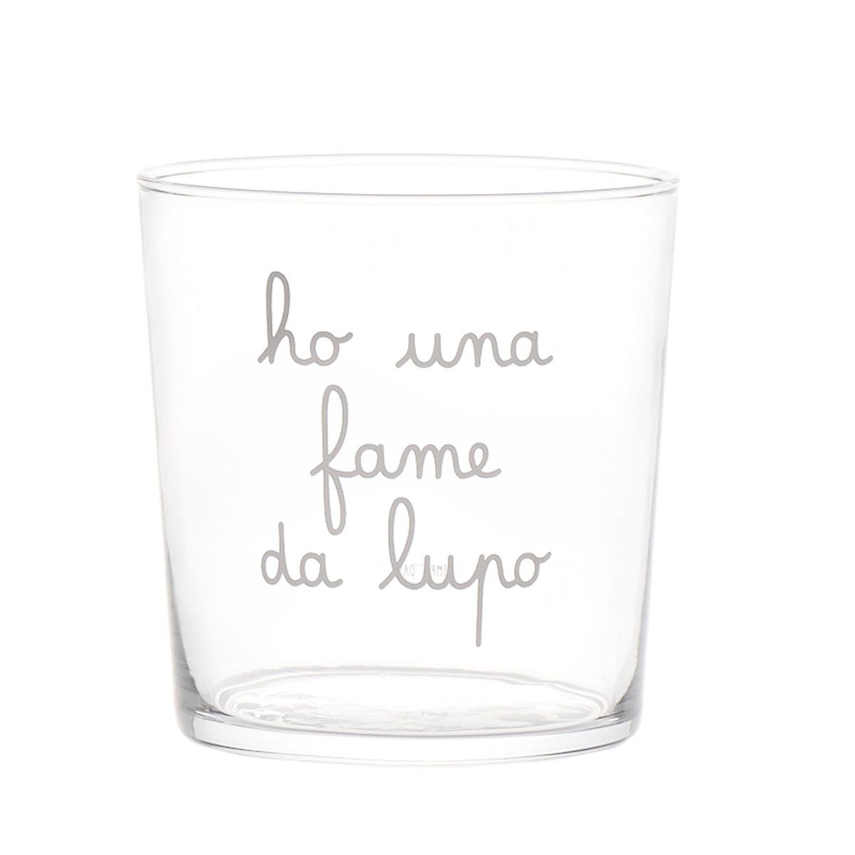 BICCHIERE 35CL HO UNA FAME DA LUPO