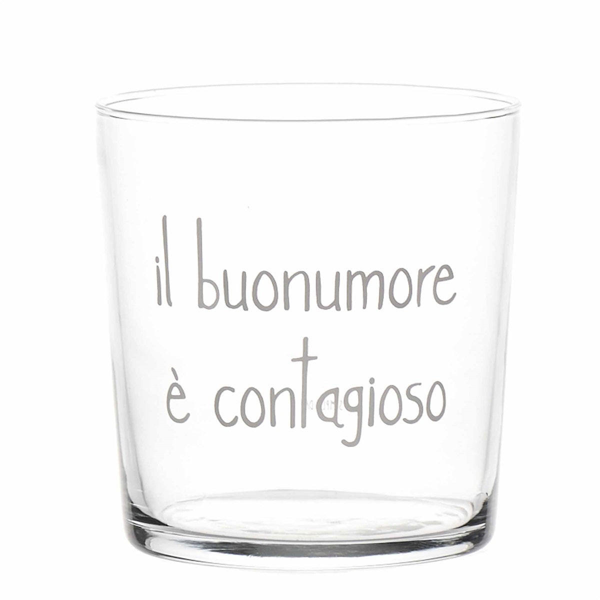 BICCHIERE 35CL IL BUON UMORE E' CONTAGIOSO