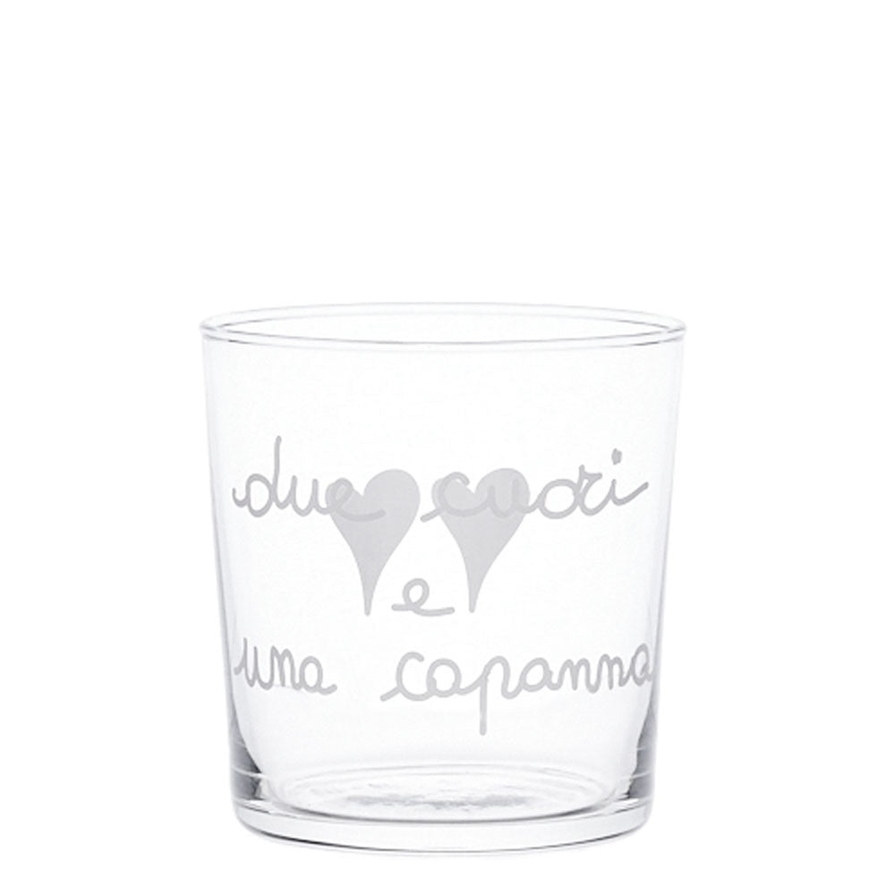 BICCHIERE DUE CUORI 37cl