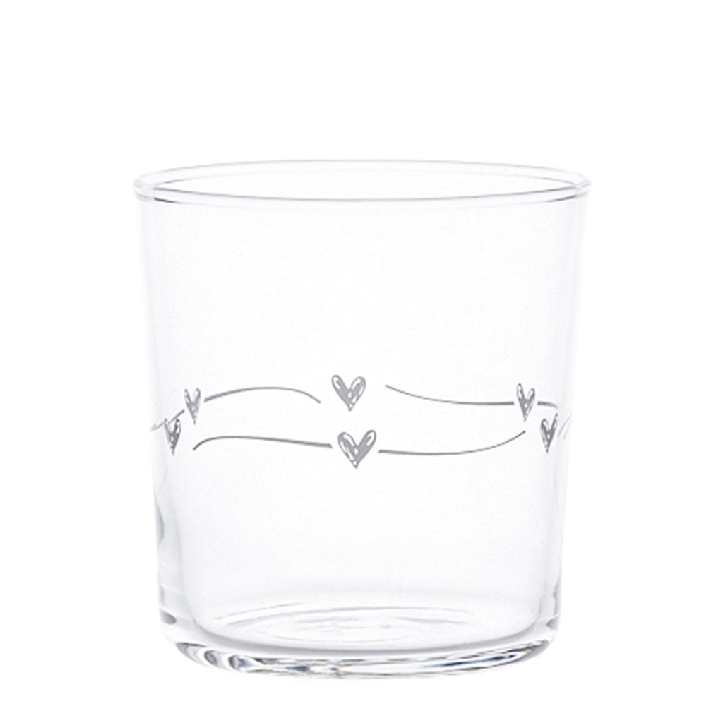 BICCHIERE FESTONE CUORI 35.CL