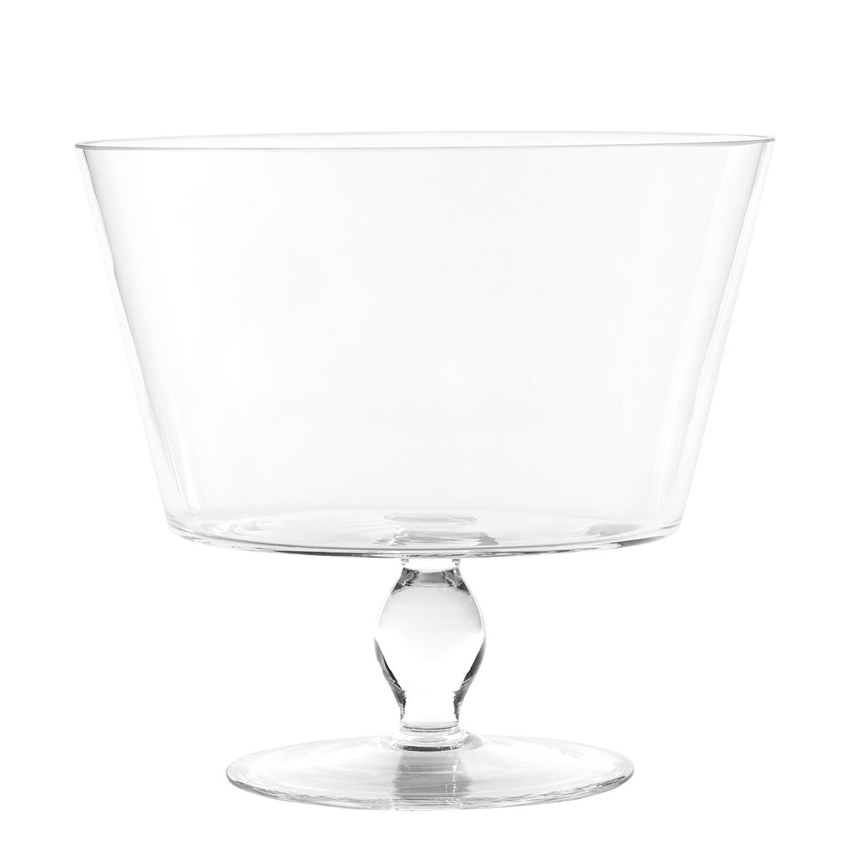 COPPA VETRO TRASP. D26.5CM H24CM