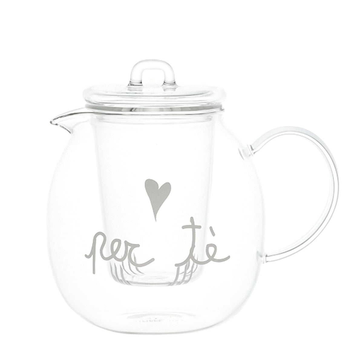 TEIERA IN VETRO 600ML PER TE