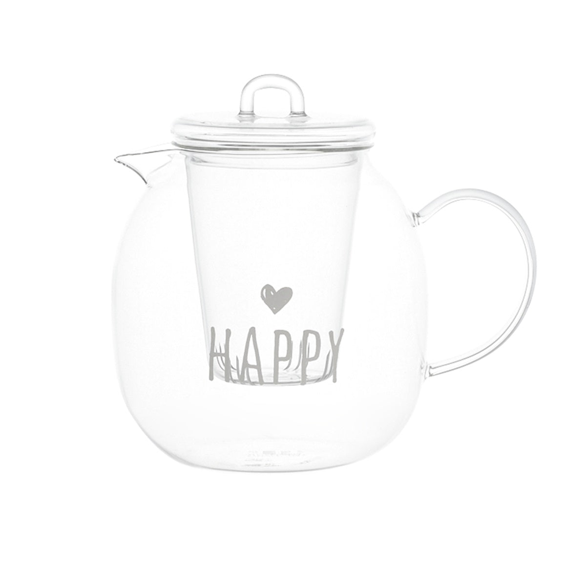 TEIERA IN VETRO 1000ML HAPPY