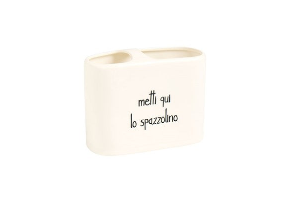 PORTASPAZZOLINO XL METTI QUI LO SPAZZOLINO