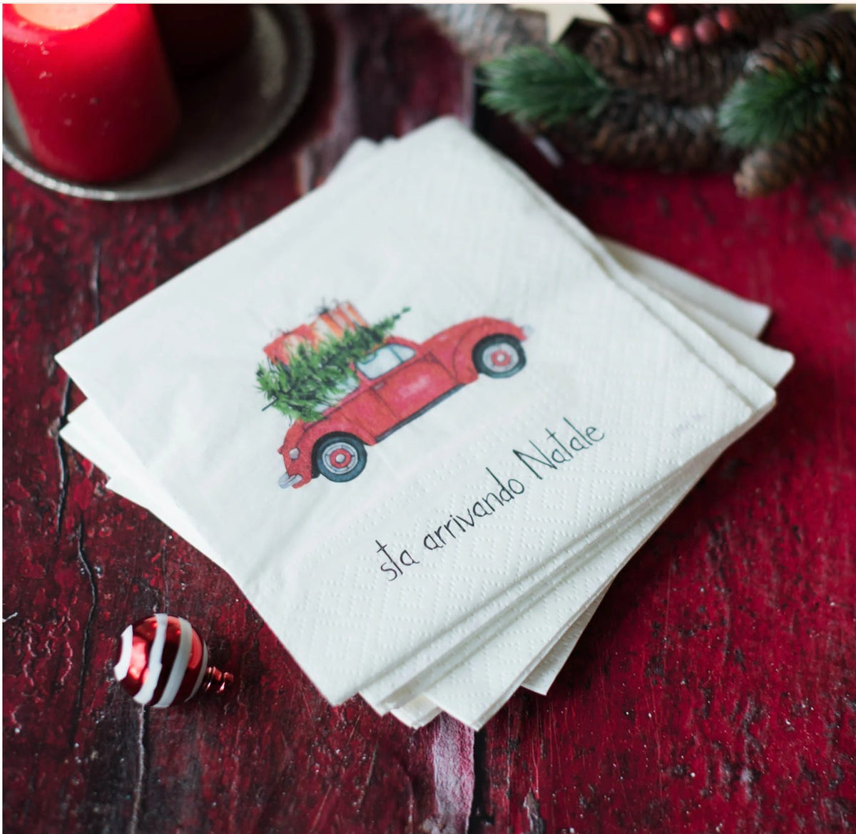 SET 20 TOV. CARTA STA ARRIVANDO NATALE 33X33