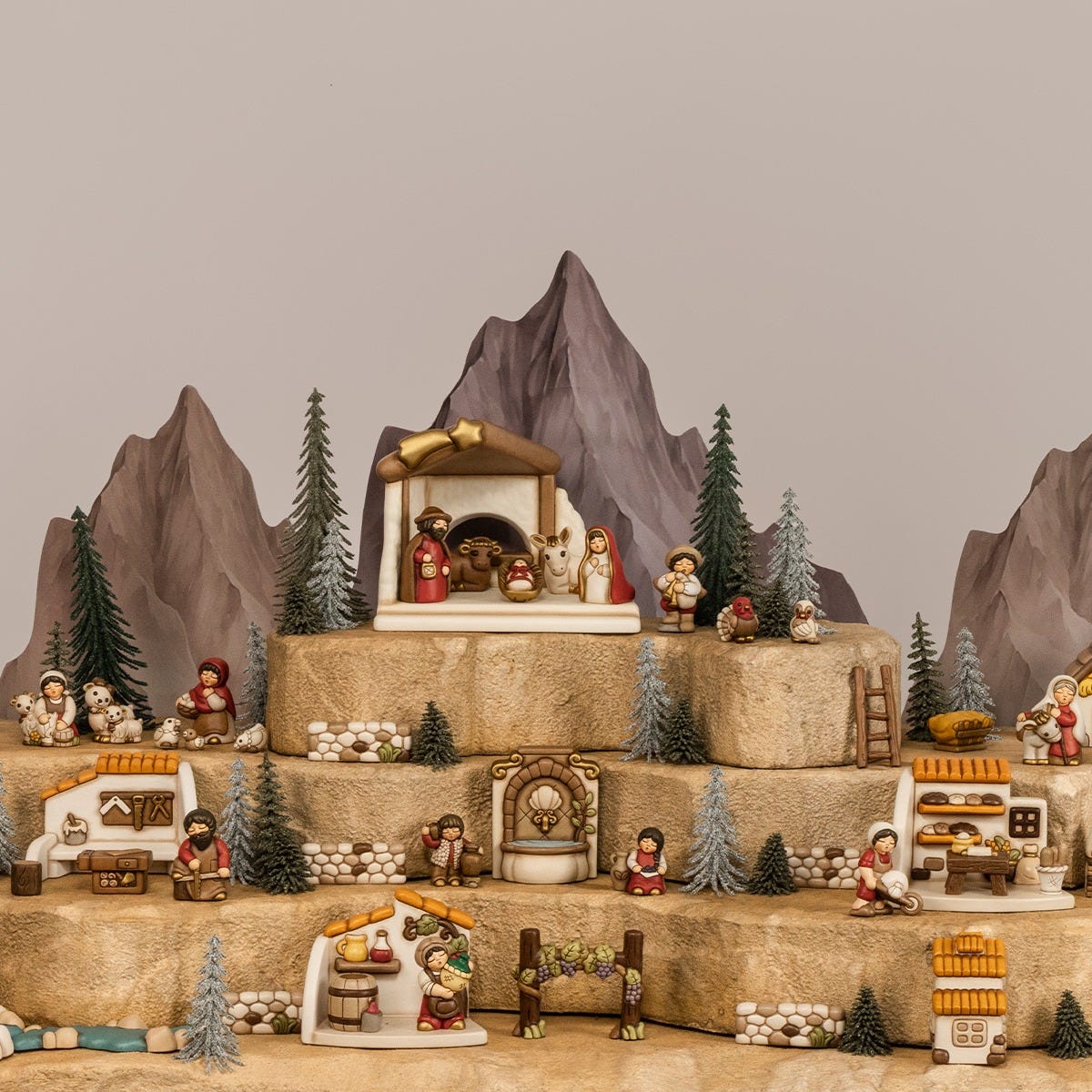 Falegname in ceramica Presepe Classico – Thun