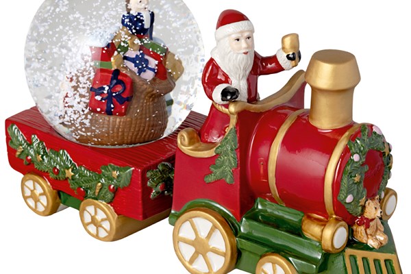 Globo di neve, train 220 x 85 x 125 mm