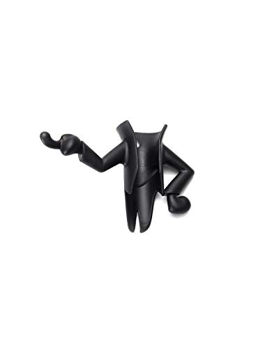 Monkey Business Mr. Brooman Accessorio Scopa, Plastica, Nero