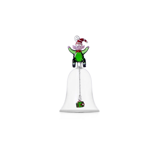 CHRISTMAS TALES campana elfo verde con regalo