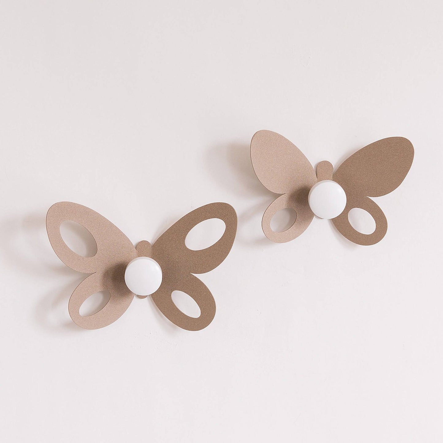 SET GANCI BUTTERFLY (2PZ) BEIGE