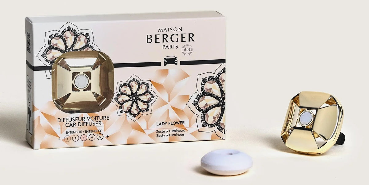 Maison Berger - Diffusore per Auto ETERNITY Oro