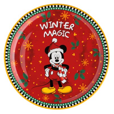 PIATTO PANETTONE W.M. MICKEY MOUSE D 31