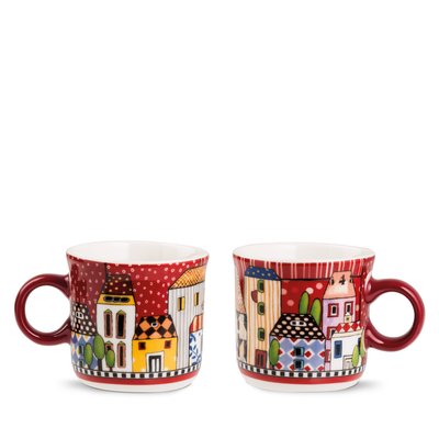 SET 2 MINIMUG PAESE MIO ROSSO ML. 80