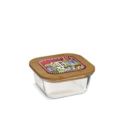 CONTENITORE PAESE MIO ROSSO 13X6,5