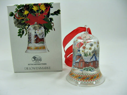 Hutschenreuther – Campana di Natale in cristallo – Harz 1997 (28)