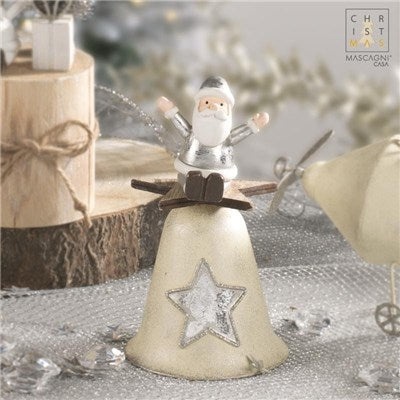 CAMPANA SANTA CLAUS - COL.ARGENTO