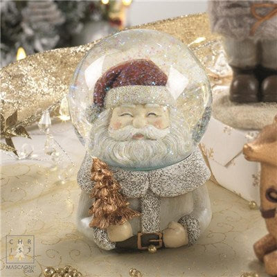 CARILLON SANTA CON PALLA DI NEVE