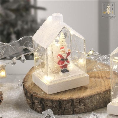 CASETTA LED SANTA CLAUS H.12