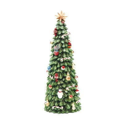 CARILLON A MOLLA ALBERO IN RESINA H.28,5
