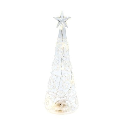 ABETE LED IN VETRO H.24 COL.TRASPARENTE