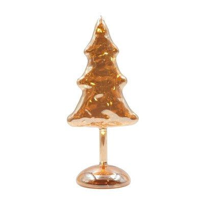 ABETE LED IN VETRO H.28 COL.ORO