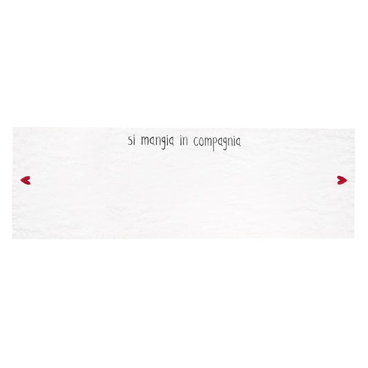 RUNNER 50X160 SI MANGIA IN COMPAGNIA