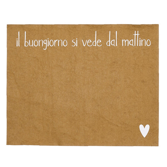 TOVAGLIETTA IL BUONGIORNO SI VEDE 36X45CM