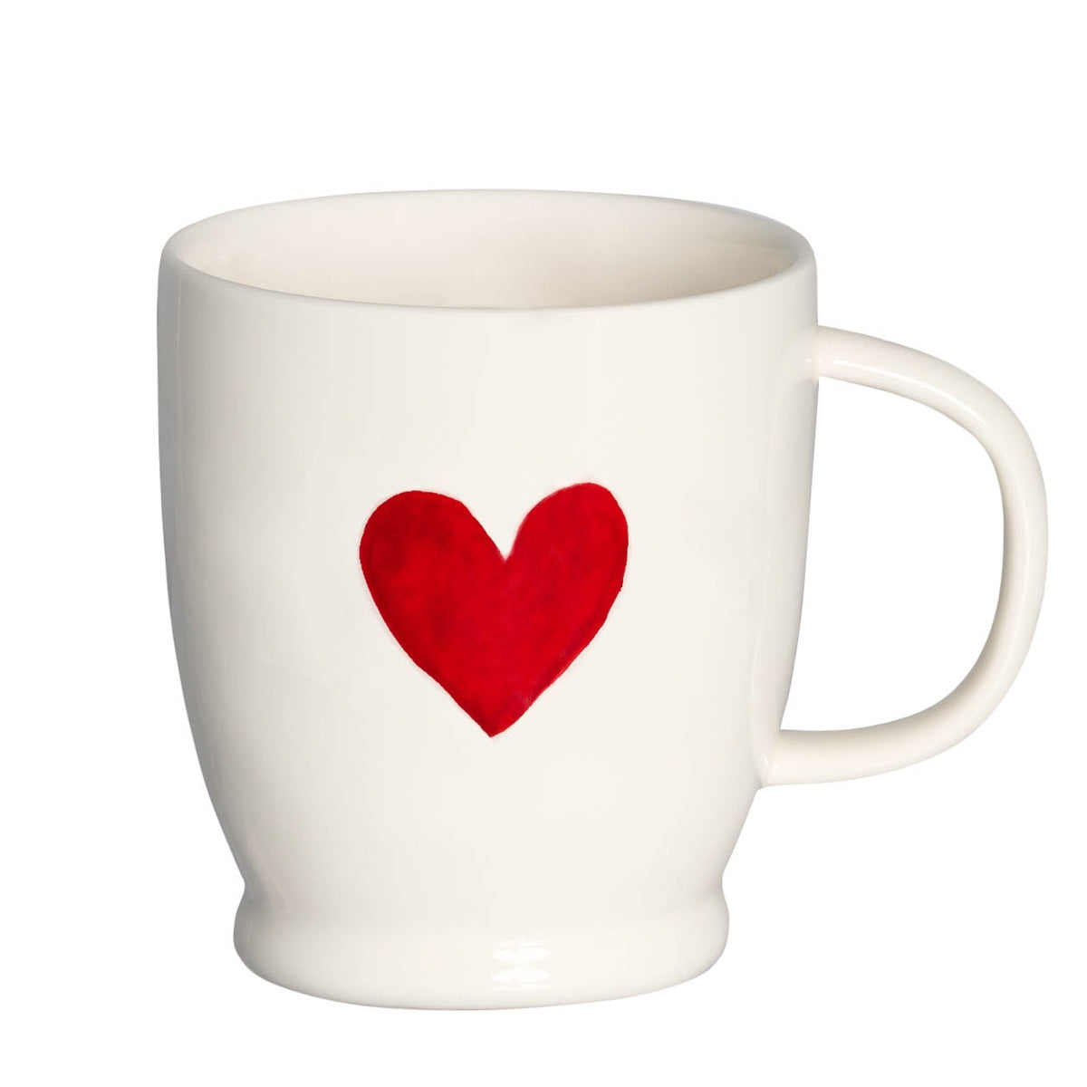 MUG CUORE ROSSO ACQUERELLO